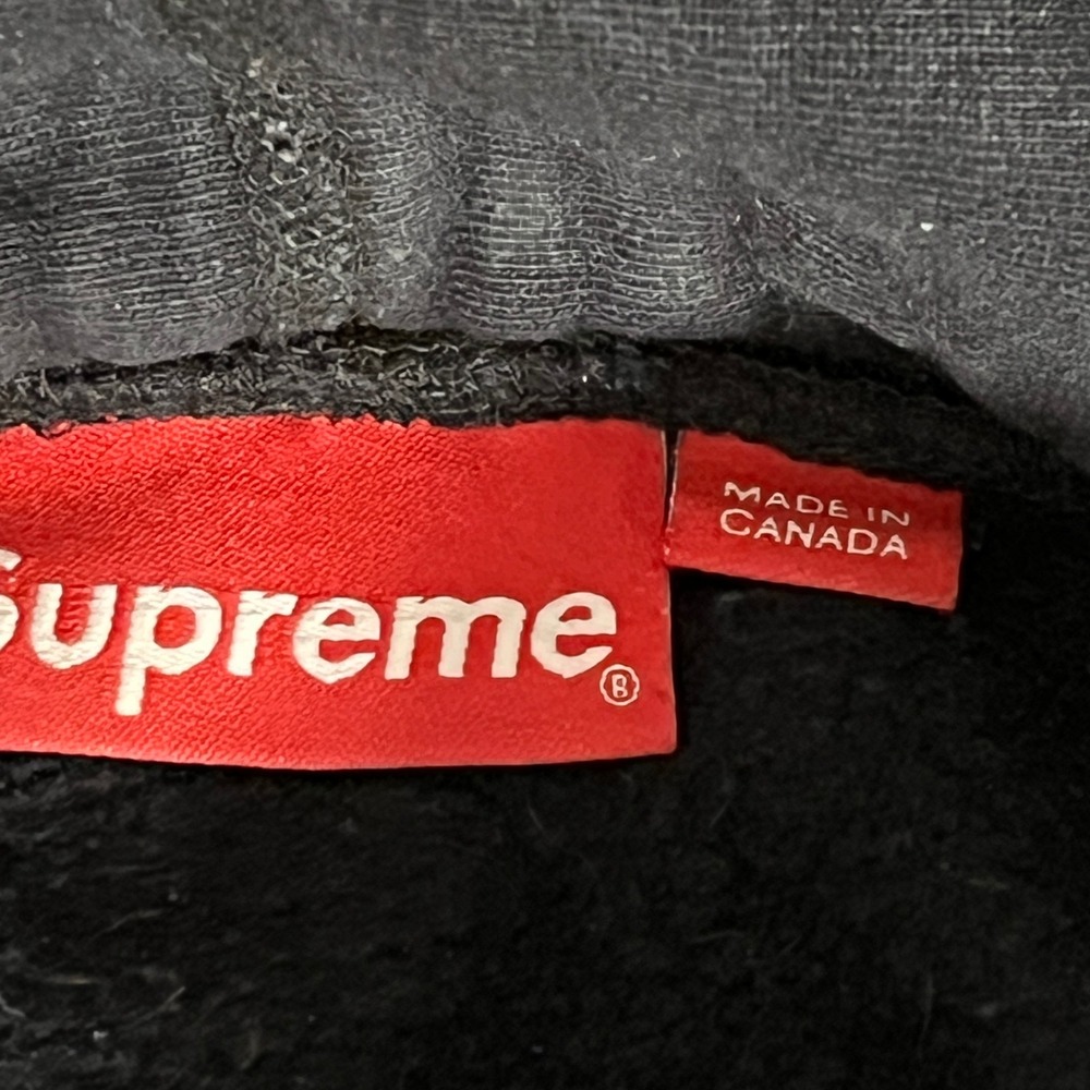 Supreme Barrington Levy Shaolin Temple Hoodie Black FW16 Mens XL Made in Canada - Picture 5 of 8
